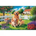Puzzle  Trefl-23101 Easy Piece - Chiens À La Campagne