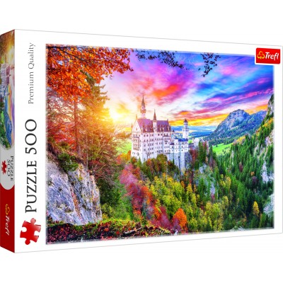 Puzzle  Trefl-37427 Neuschwanstein