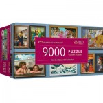 Puzzle  Trefl-81021 Nicht ganz Klassische Kunstsammlung